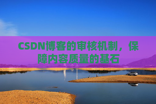 CSDN博客的审核机制，保障内容质量的基石